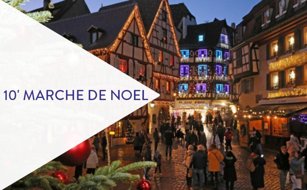 Le Studio Bleu*10' Centre*Parking*Balcon Colmar Eksteriør billede